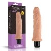 Wibrator dildo cyberskóra Xtreme Feel Cyberskin Vibrator 21cm